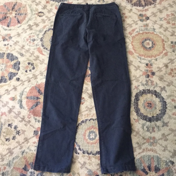 Navy Blue Hollister Chinos - Picture 3 of 3
